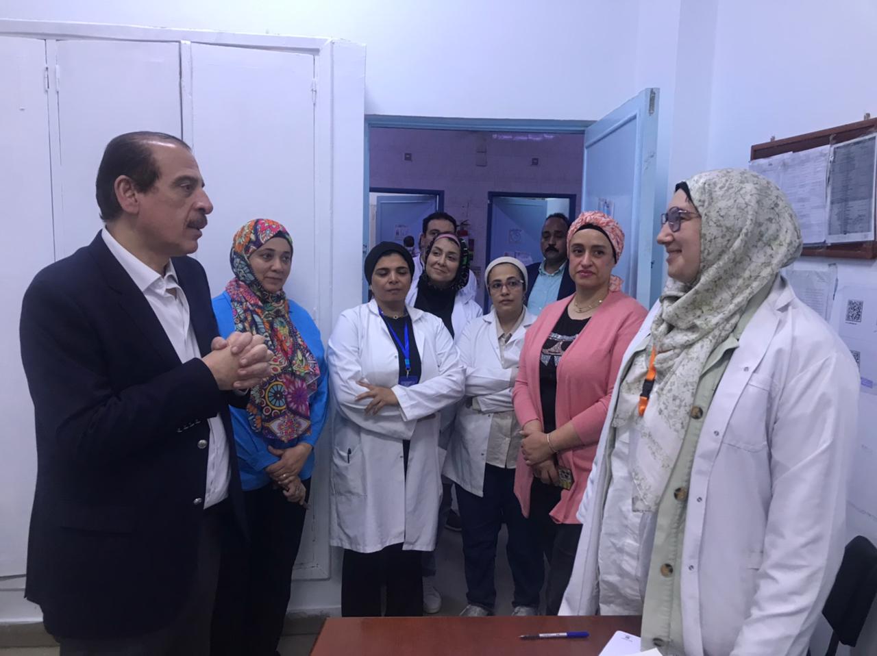 زيارة  الدكتور عمرو قنديل نائب وزير الصحة والسكان