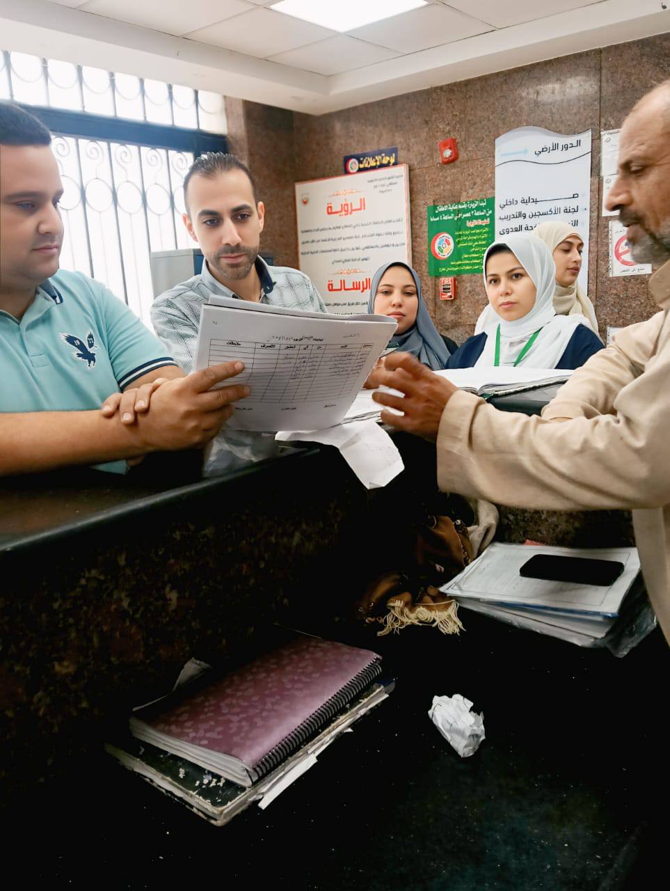 متابعة دفتر النوباتجية متابعة دفتر النوباتجية