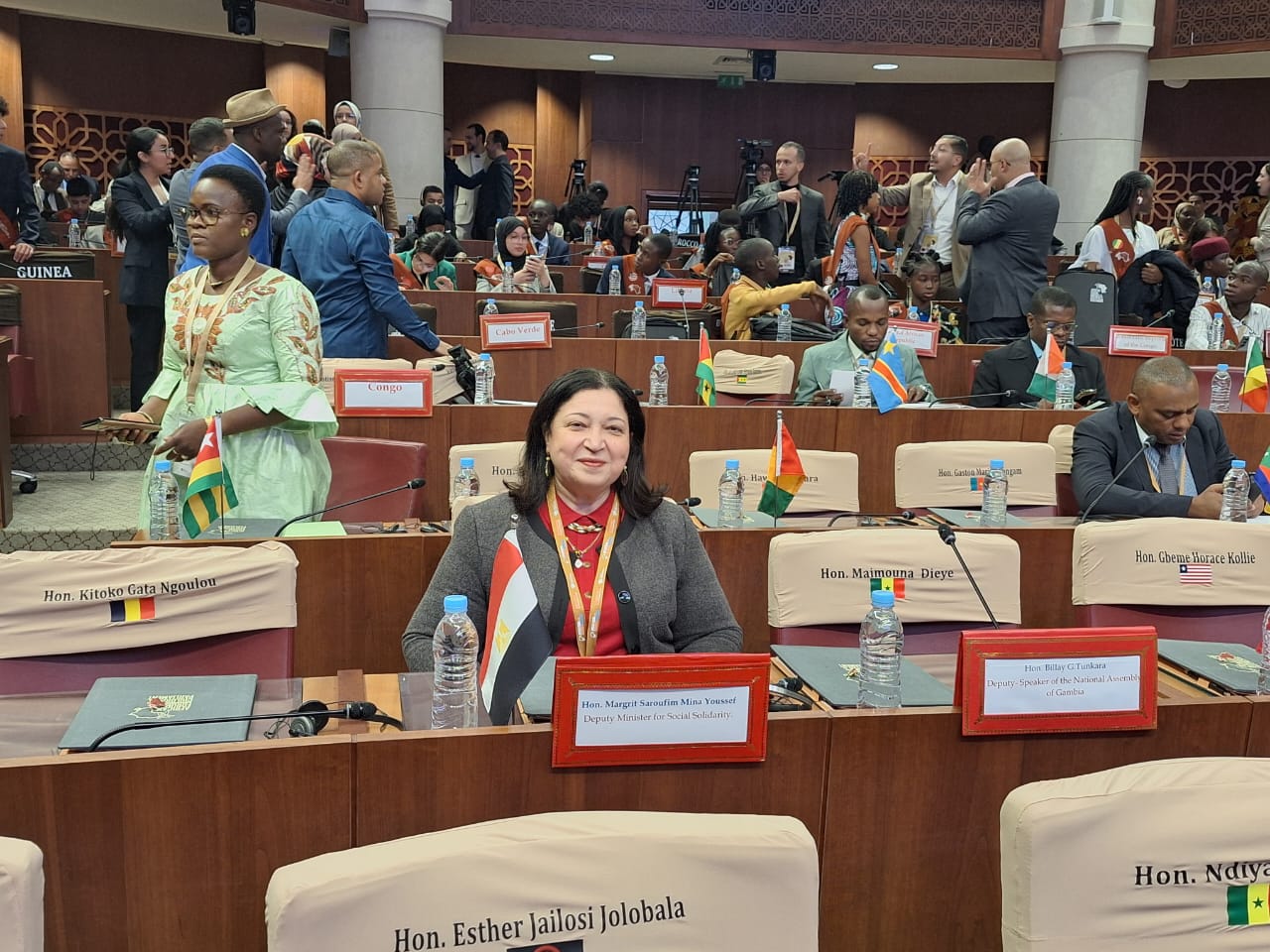 المهندسة مارجريت صاروفيم نائبة وزيرة التضامن الاجتماعى المهندسة مارجريت صاروفيم نائبة وزيرة التضامن الاجتماعى