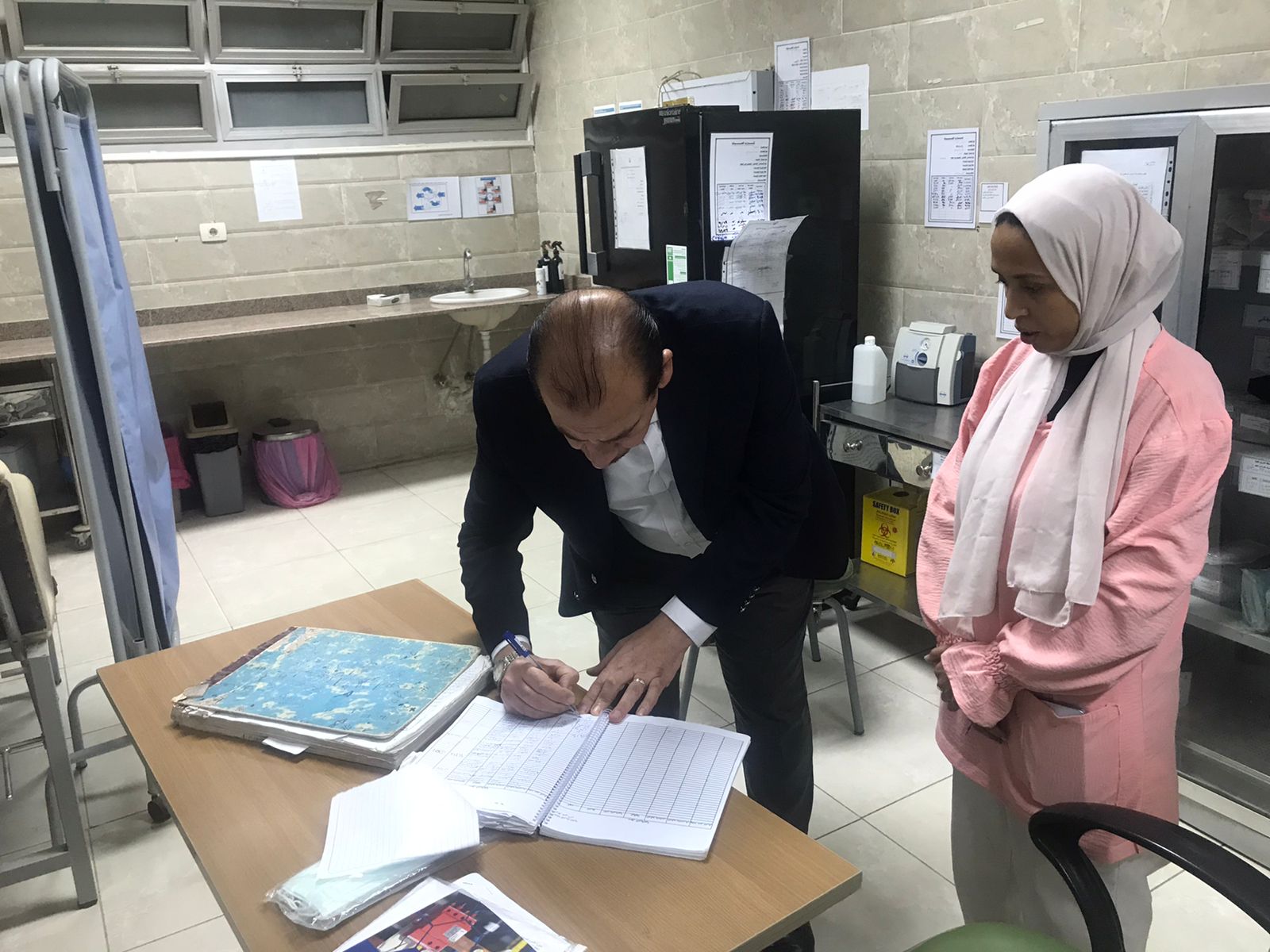 التوقيع فى النوبتجية