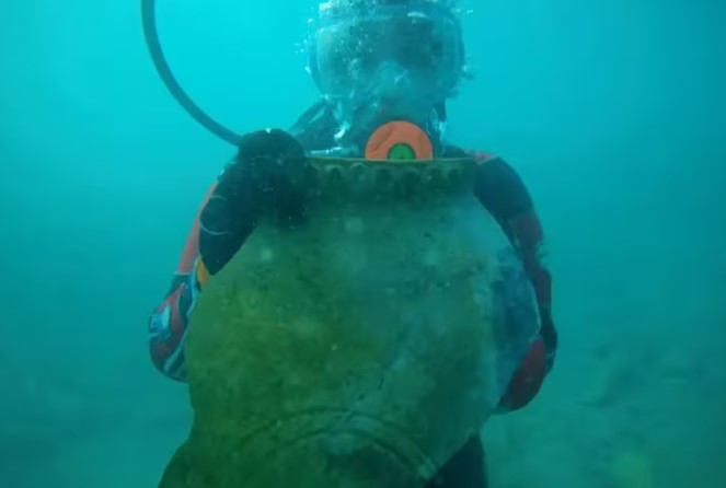 اكتشاف مدينة غارقة تشبه اتلانتس