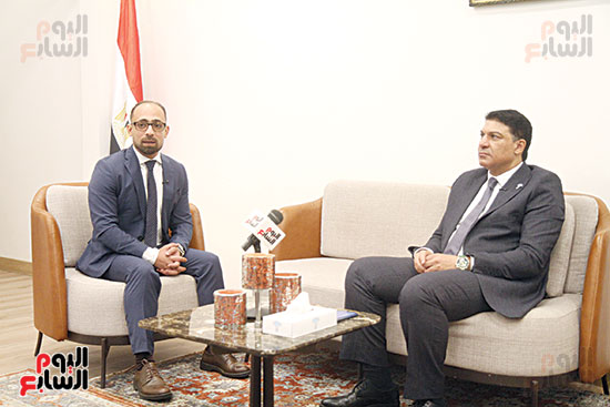 حوار-الدكتور-هانى-إبراهيم-الأمين-العام-للمجلس-القومى-لحقوق-الإنسان-تصوير-سامح-سعيد-9-11-2025-(14)