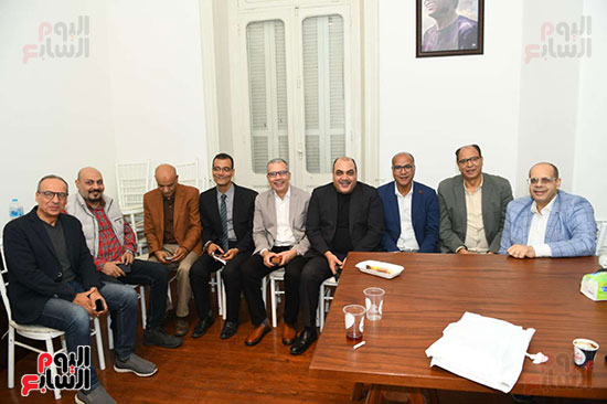 ندوة إطلاق كتابه هيكل ومبارك للكاتب محمد الباز الصادر عن دار بتانة للنشر (15)