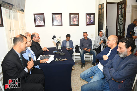 ندوة إطلاق كتابه هيكل ومبارك للكاتب محمد الباز الصادر عن دار بتانة للنشر (8)