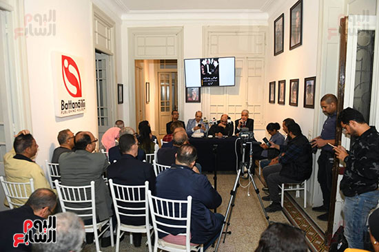 ندوة إطلاق كتابه هيكل ومبارك للكاتب محمد الباز الصادر عن دار بتانة للنشر (4)