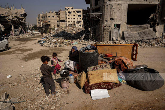 نزوح جديد فى غزة نزوح جديد فى غزة