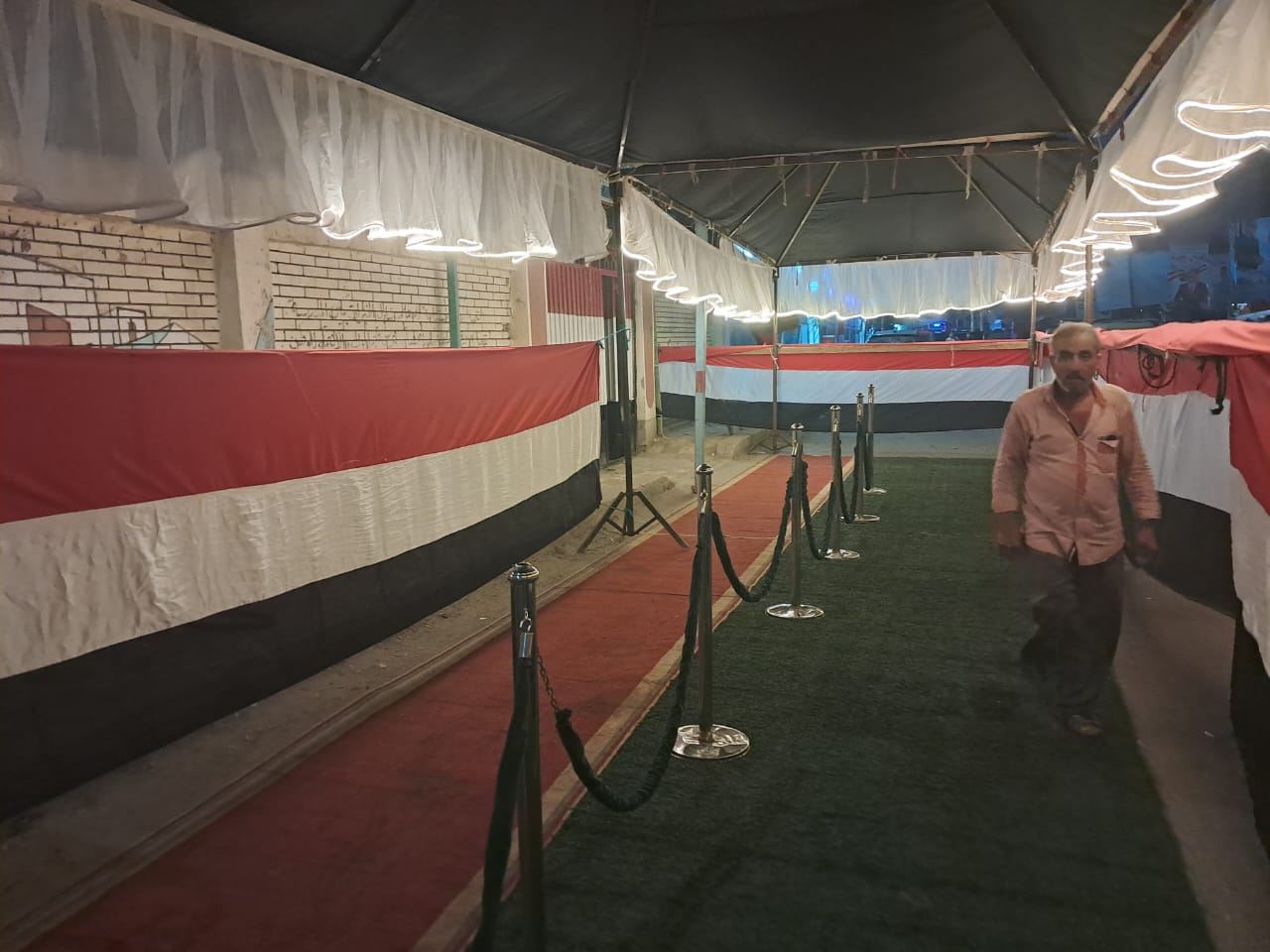 الحرص على نظافة اللجان