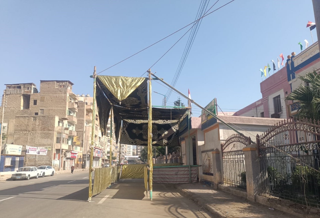 جانب من تجهيز اللجان من الخارج