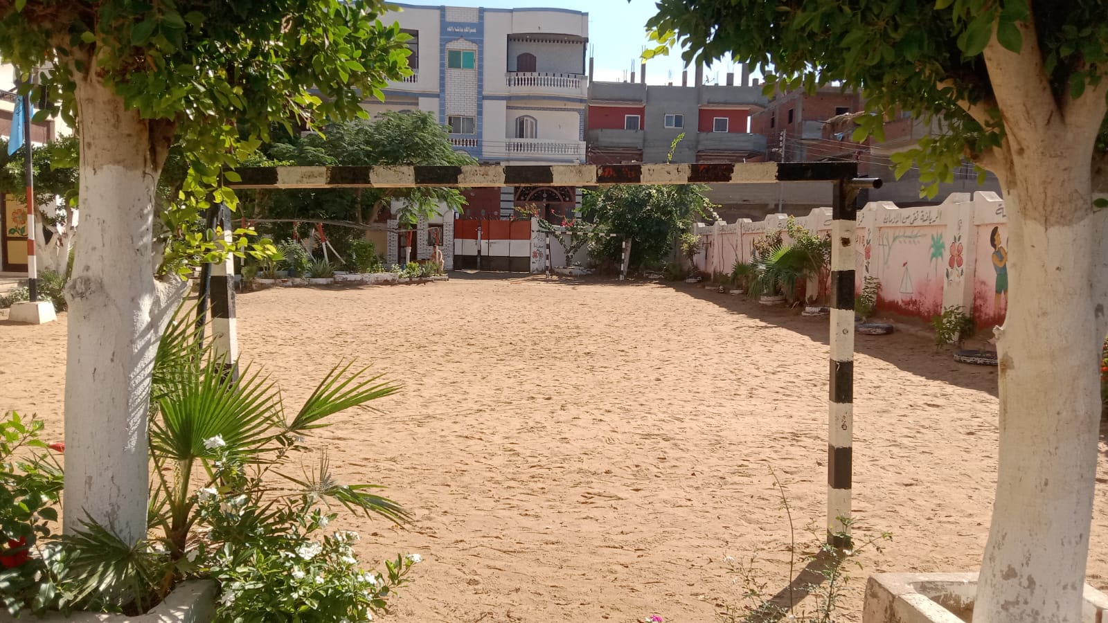 نظافة أفنية المدارس نظافة أفنية المدارس