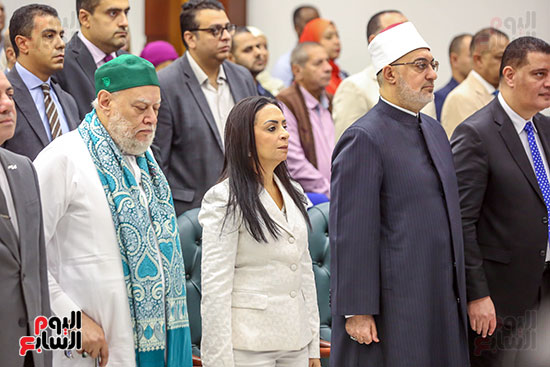 وزيرة التضامن والدكتور نظير عياد