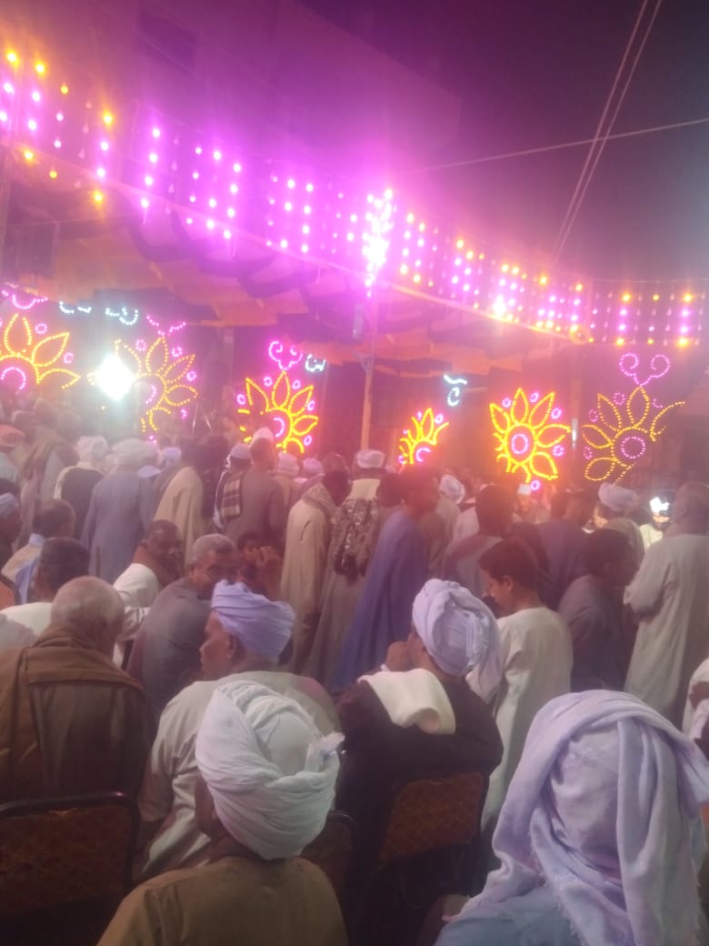 توافد كبير  علي  مقر انعقاد الاحتفال