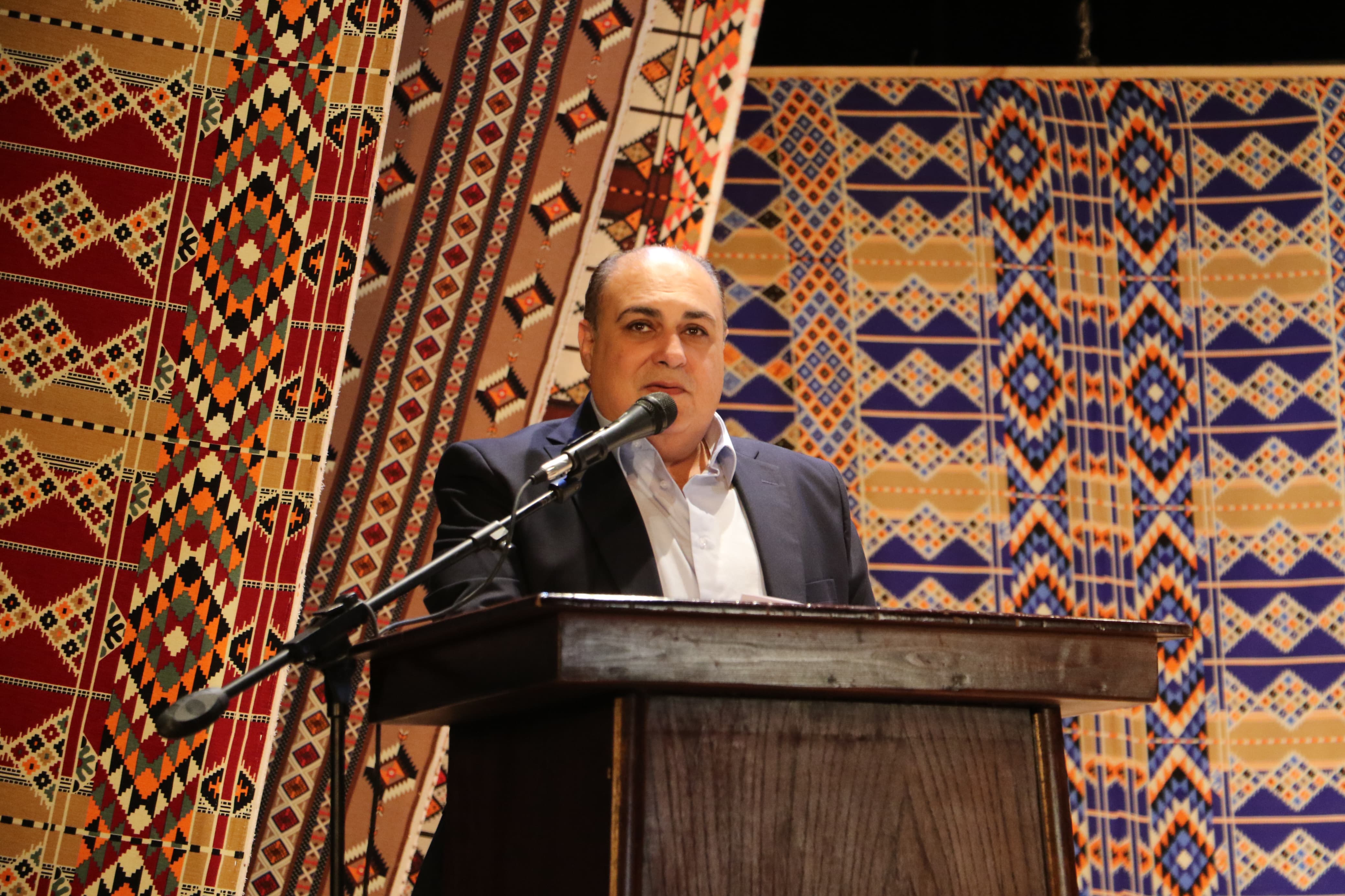 خالد اللبان يفتتح مؤتمر الصناعات الثقافية والإبداعية بالعريش.. صور