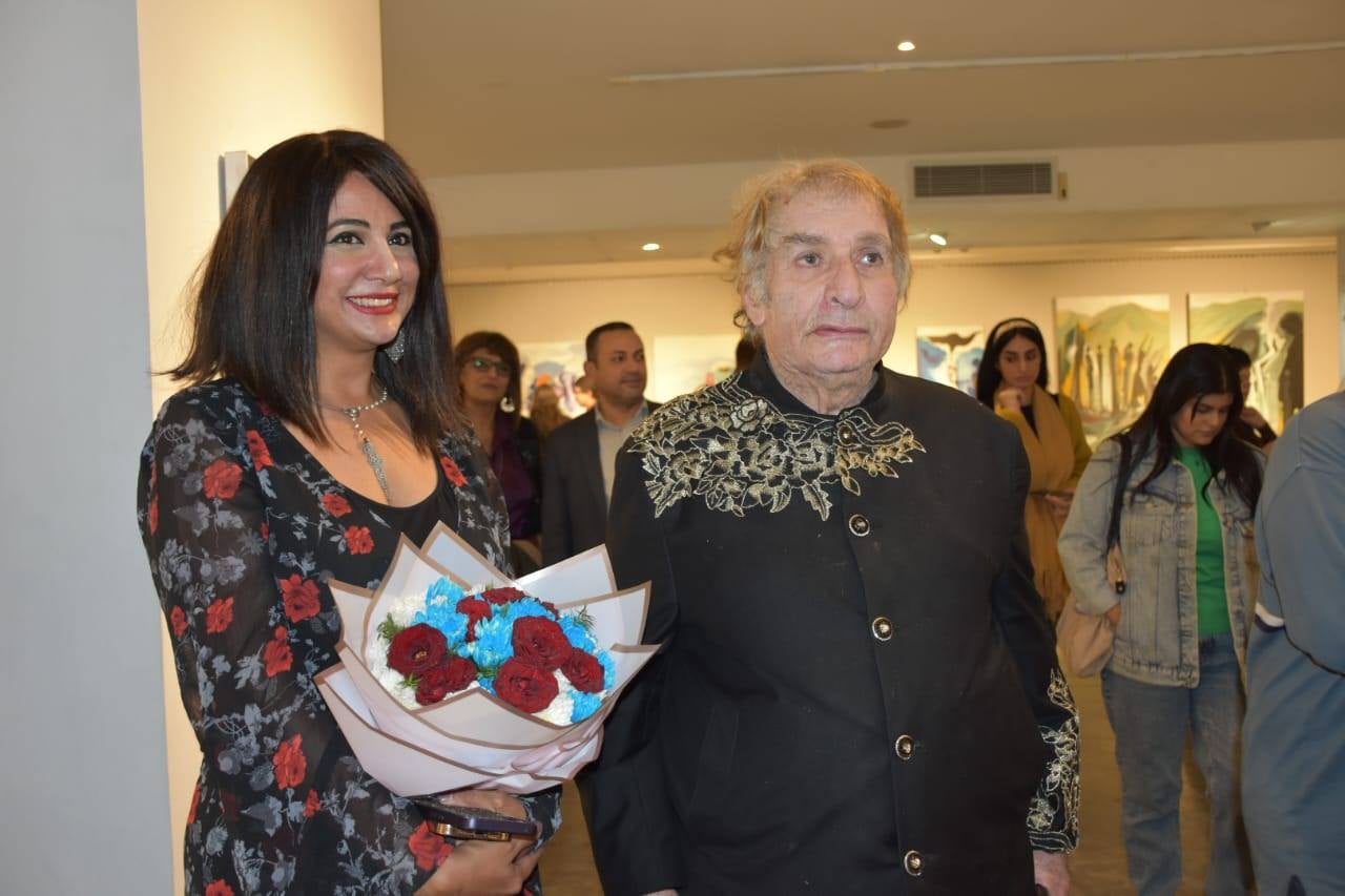 الفنان محى اسماعيل والفنانة شيماء رحيم