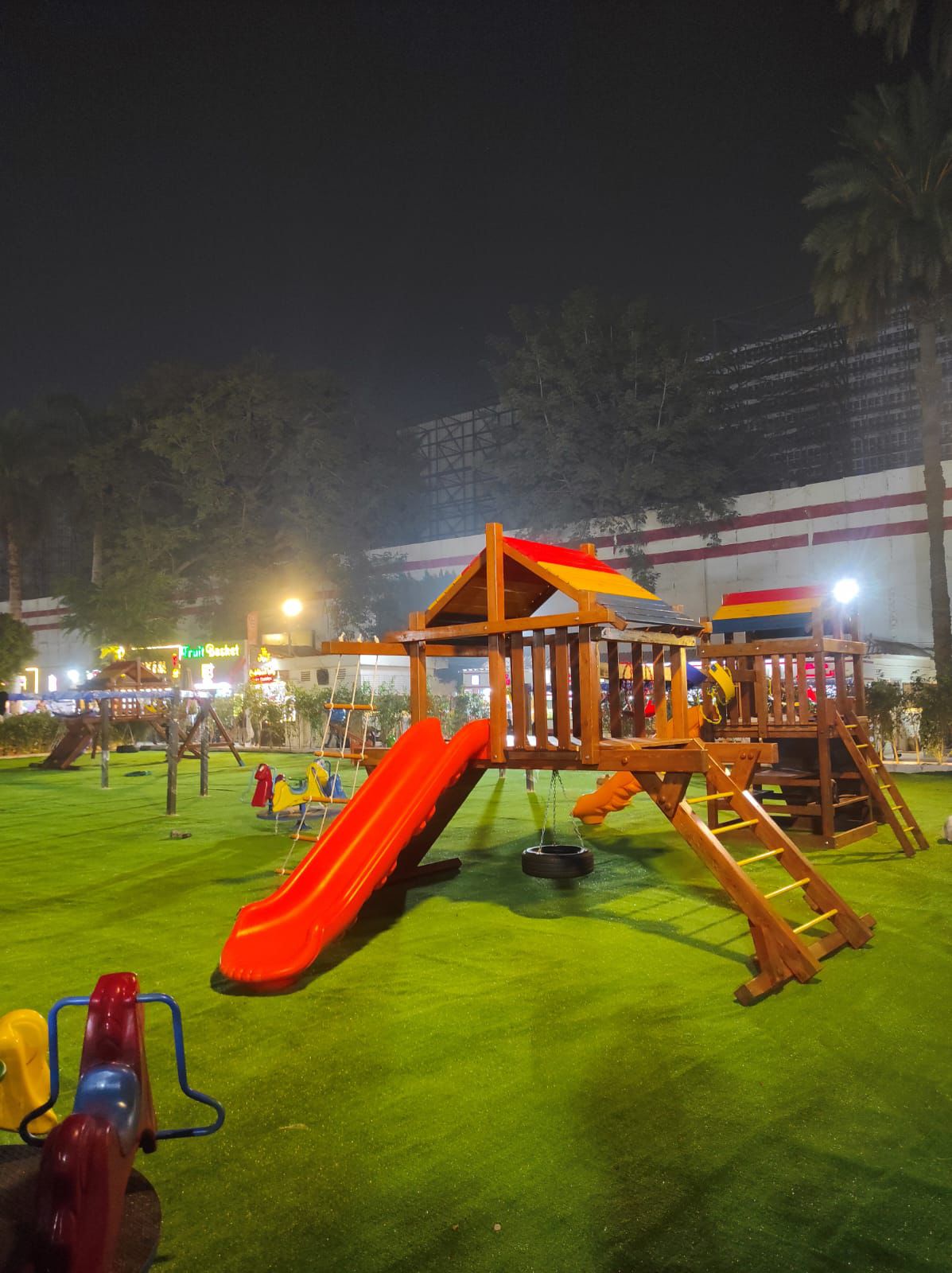 جانب أخر من تطوير الحديقة