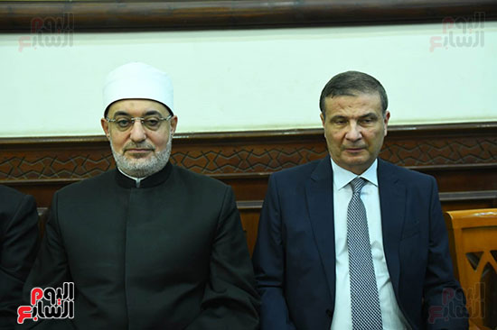 شريف فاروق والدكتور نظير عياد مفتى الجمهورية شريف فاروق والدكتور نظير عياد مفتى الجمهورية