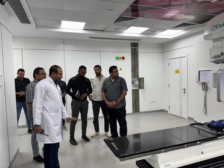 داخل مركز أورام اسوان. داخل مركز أورام اسوان.