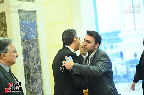 وزير التموين يستقبل المعزيين وزير التموين يستقبل المعزيين