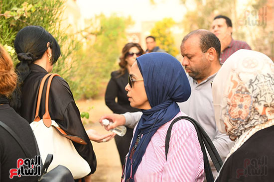 جنازة الإعلامية ميرفت سلامة