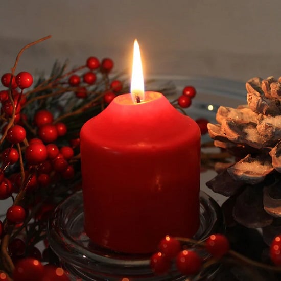 طاقة الشمع الأحمر