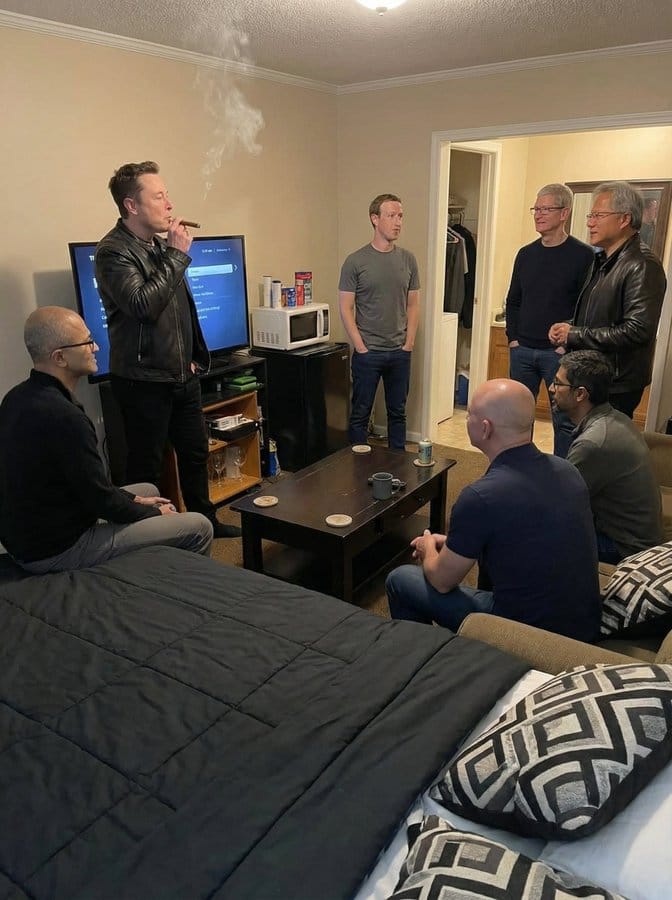 ماسك وزملائه