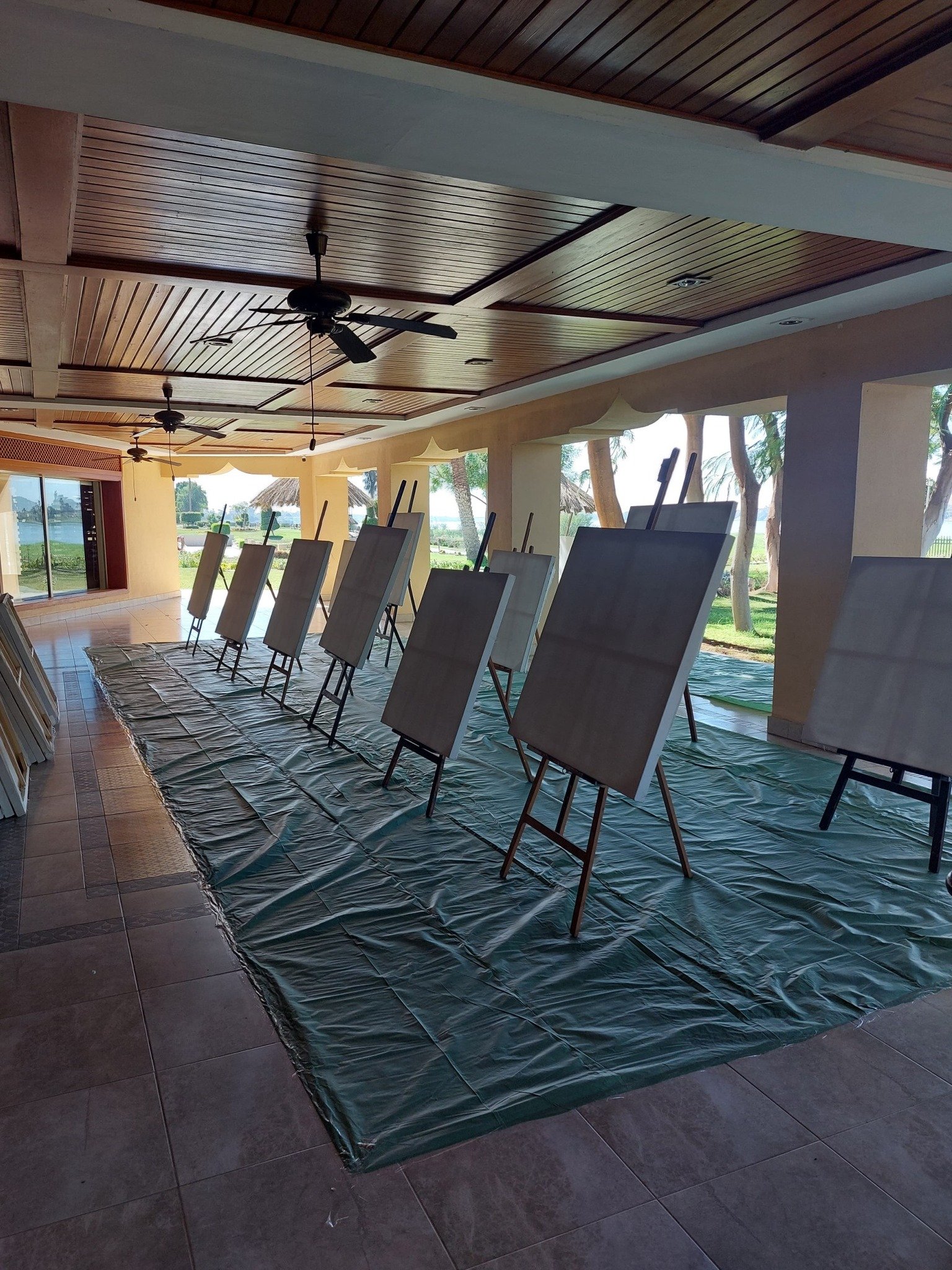 توفير قاعة لوحات مخصصة لنجوم الفن التشكيلي بأحد فنادق الأقصر