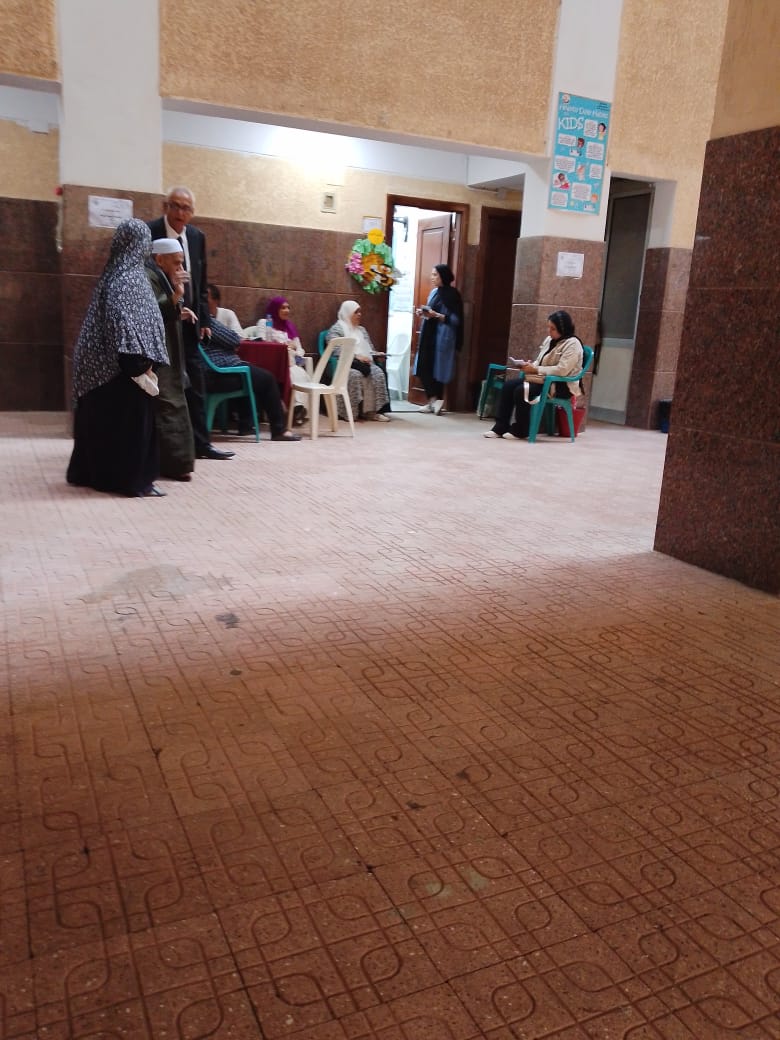 انتظام العملية الانتخابية في لجان المطرية