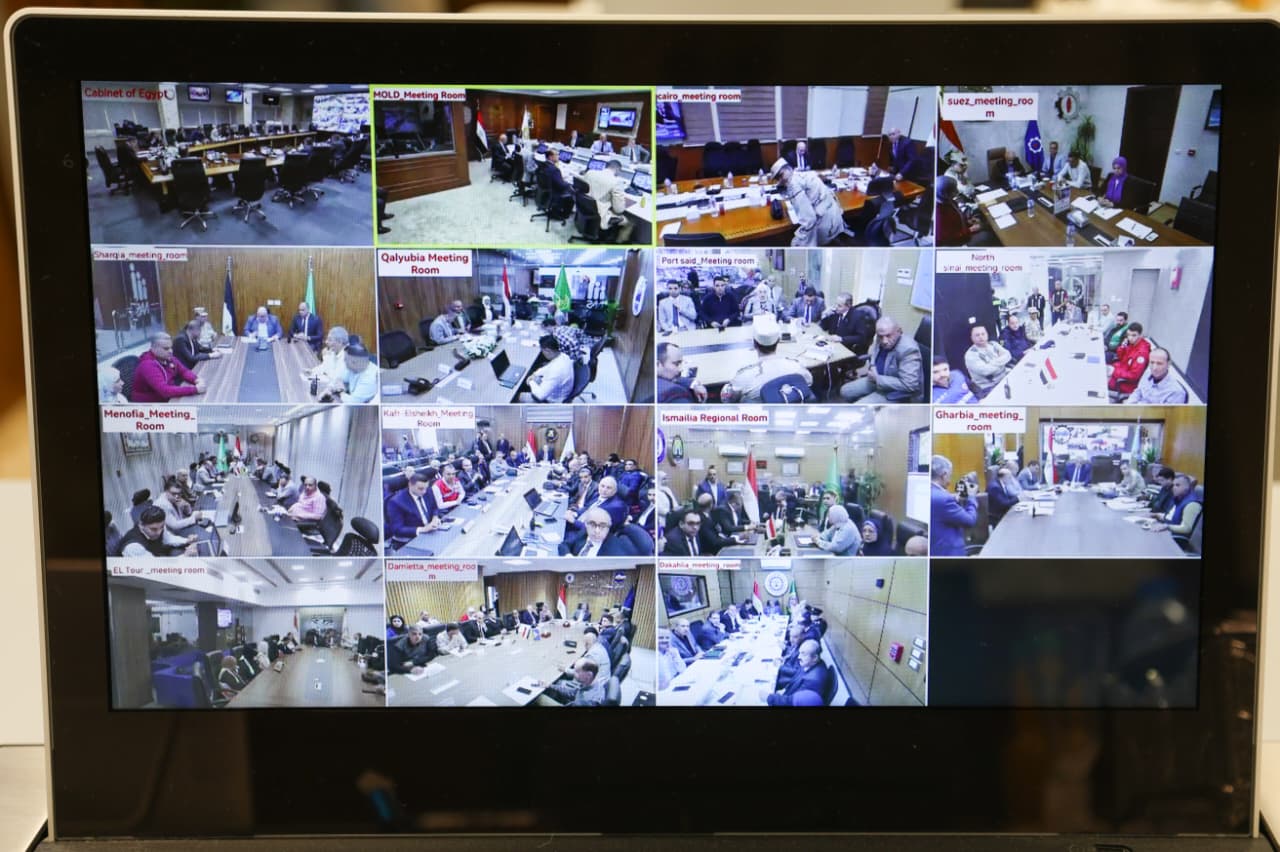 غرف عمليات التنمية المحلية مع المحافظات