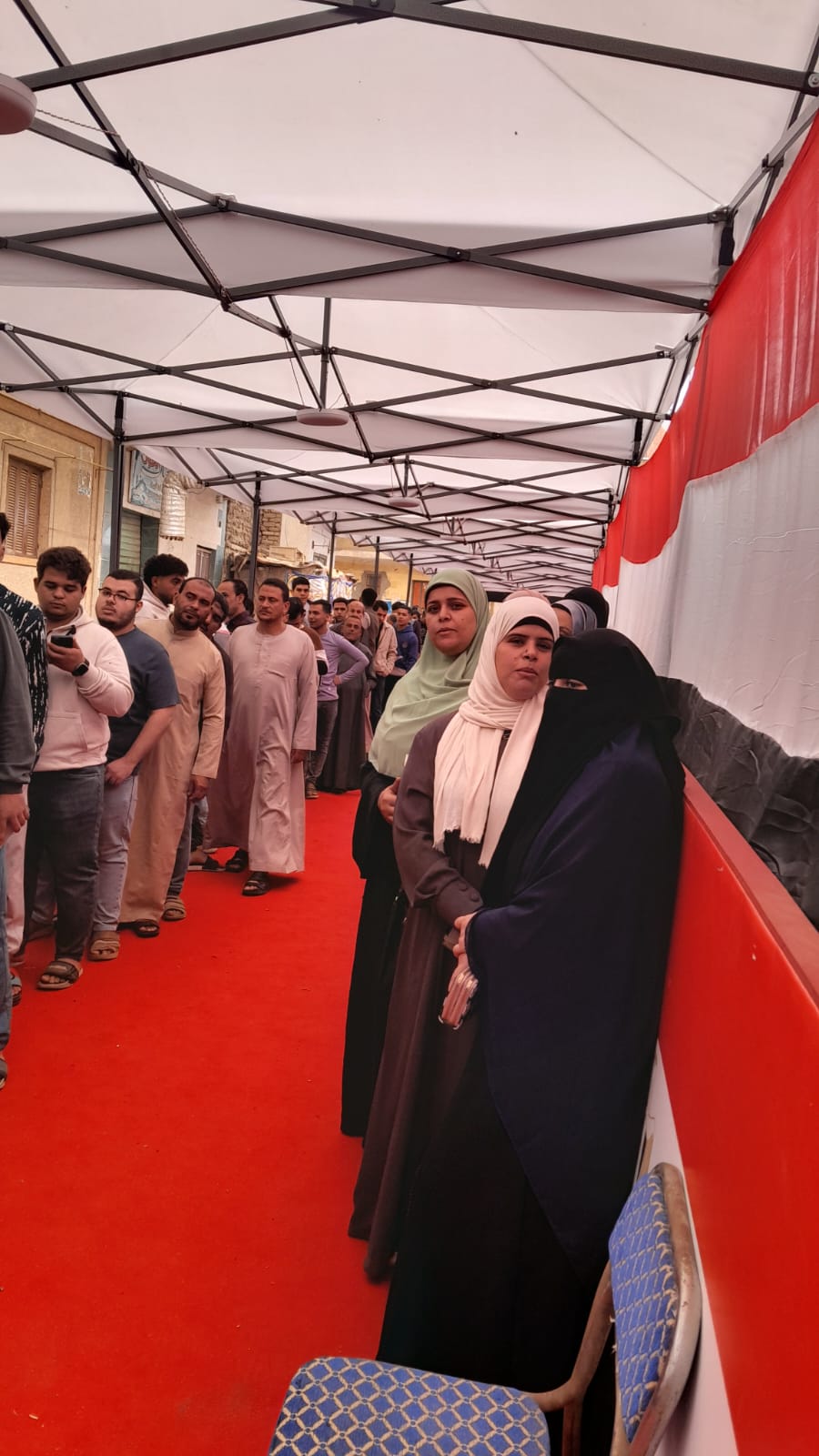 طوابير أمام اللجان بالقليوبية
