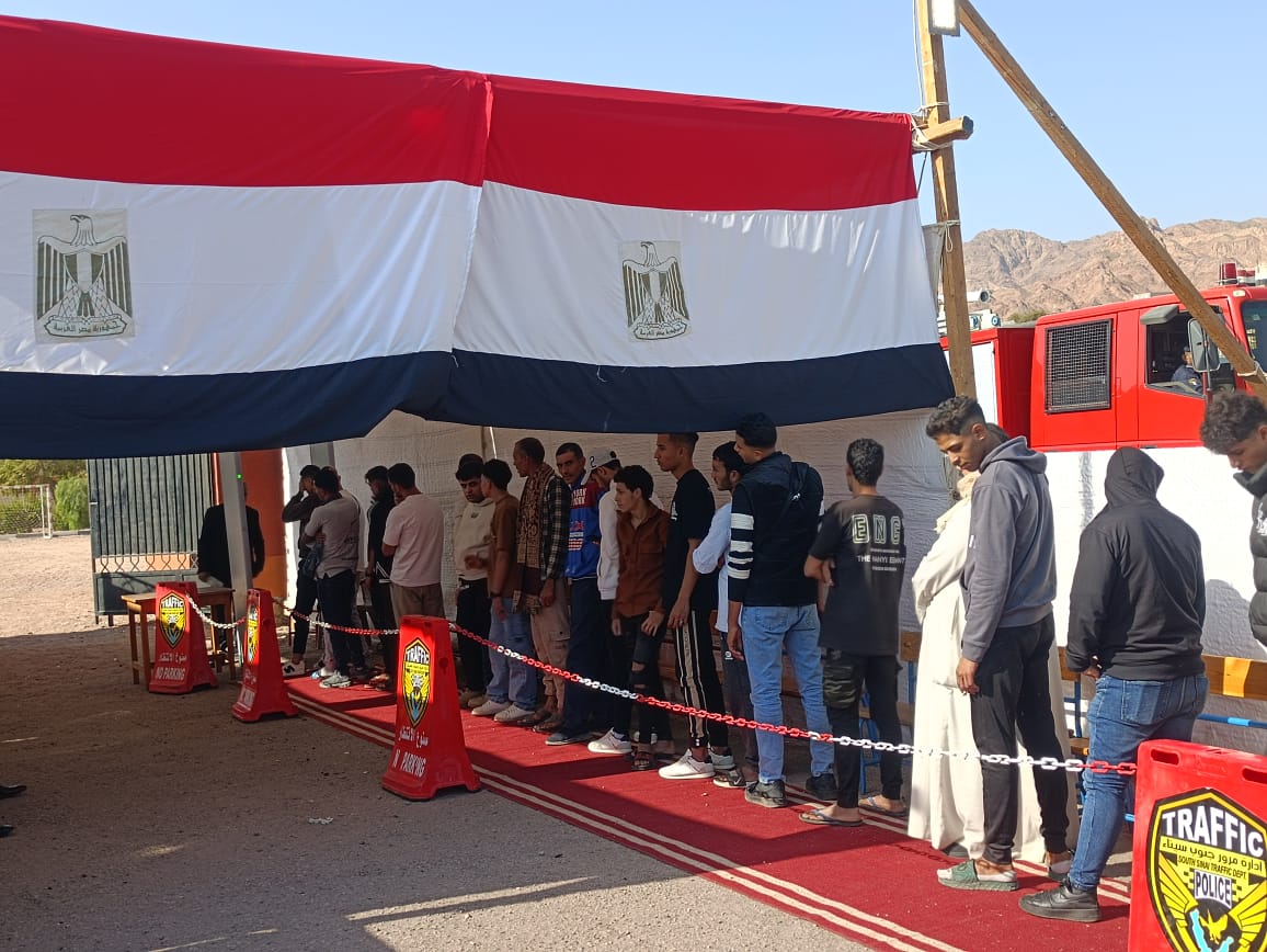 توافد الناخبين في جنوب سيناء (1)