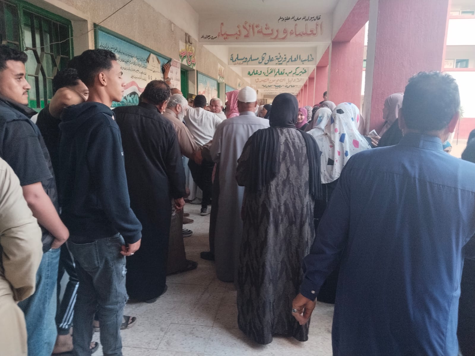 زحام باللجان بكفر الشيخ