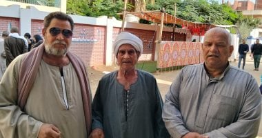 كبار السن أمام لجان انتخابات مجلس النواب