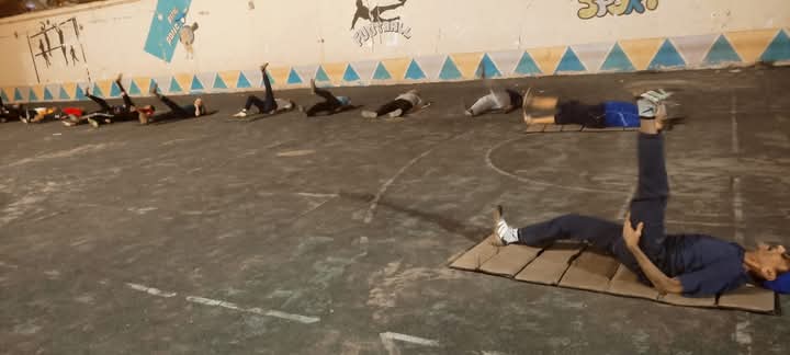 انتظامً في تدريبات المشروع