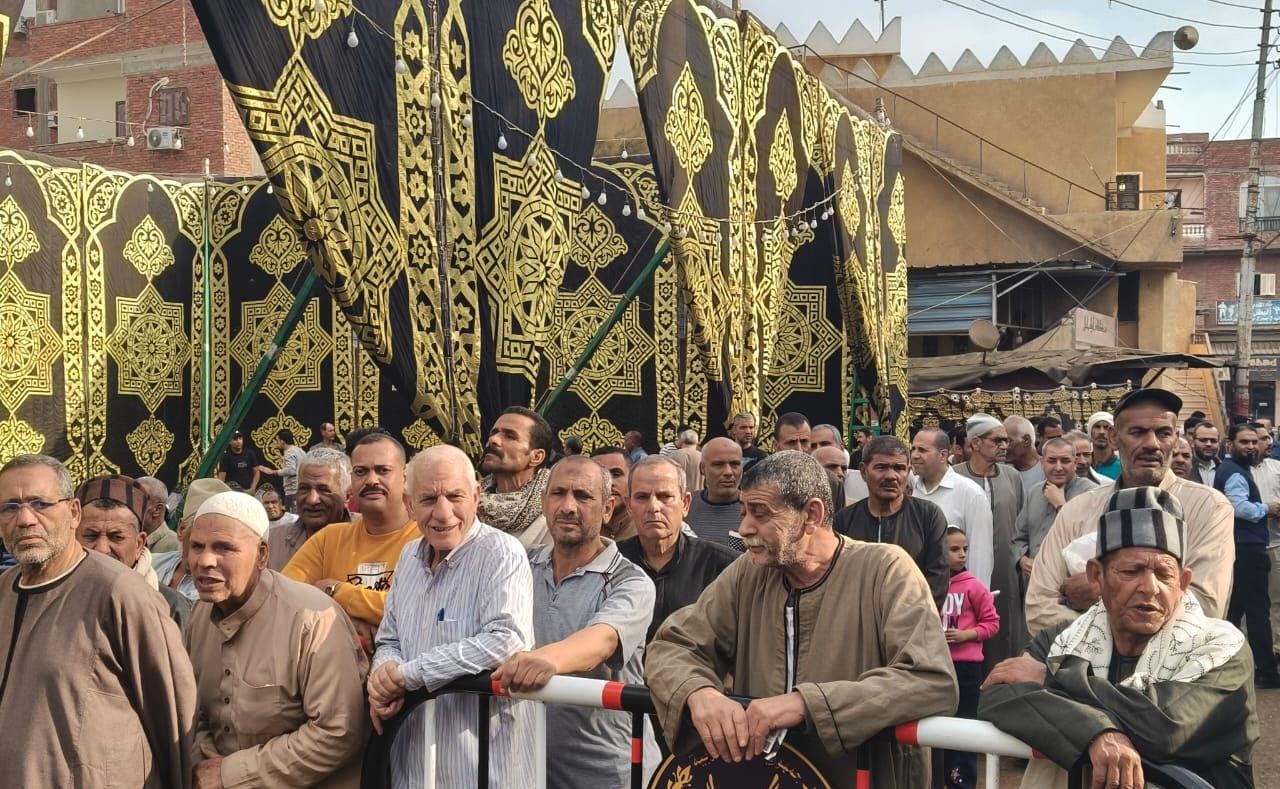 توافد الناخبين على لجان  مطوبس