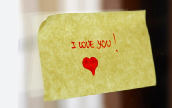 التعبير عن الحب