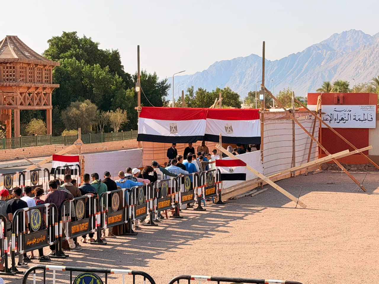 توافد الناخبين في جنوب سيناء (2)