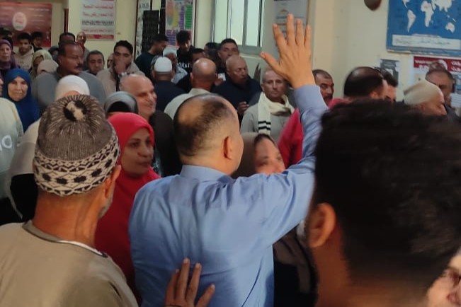 زحام باللجان بكفر الشيخ زحام باللجان بكفر الشيخ