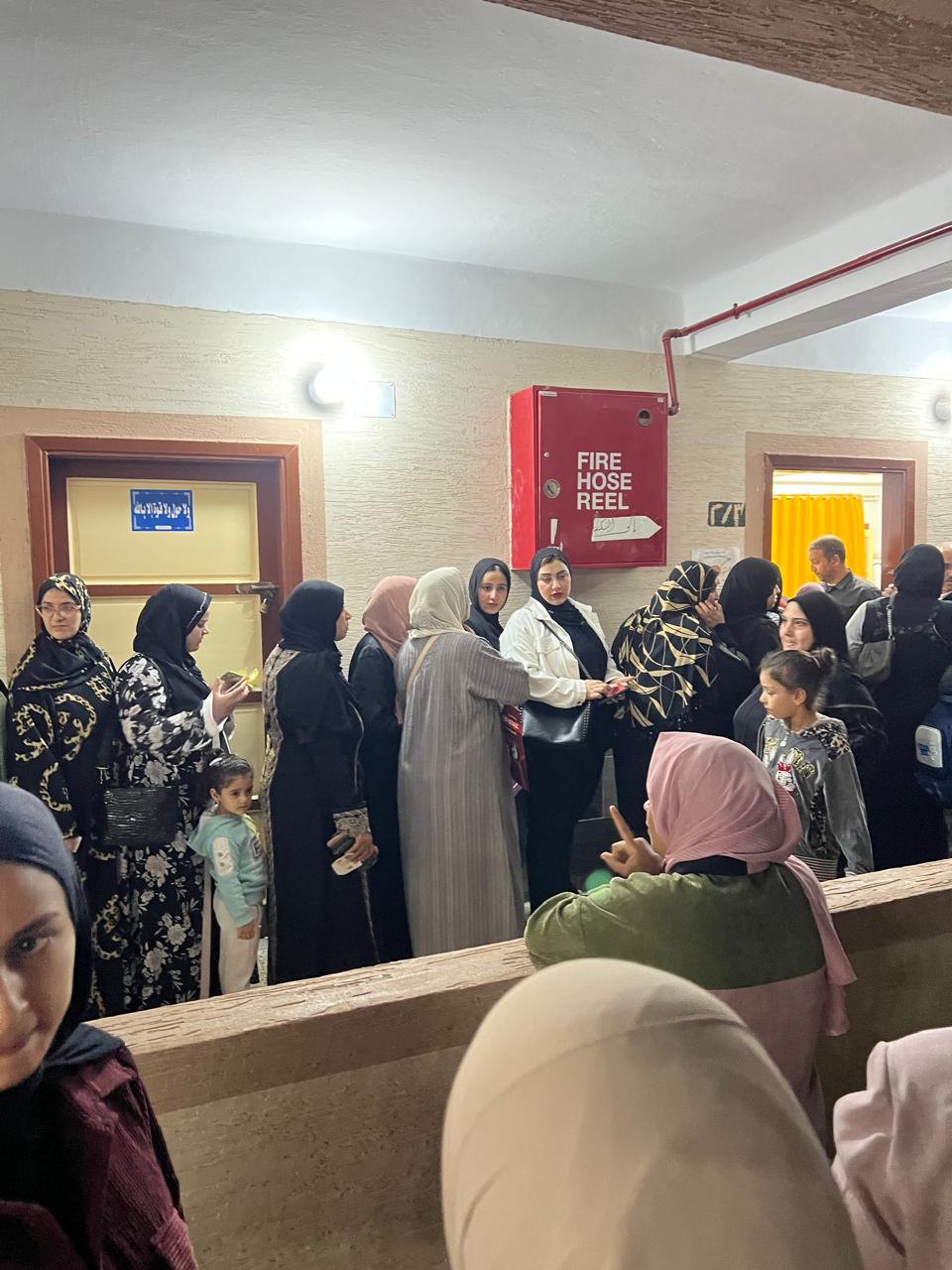 طابور السيدات في لجان الدقهلية