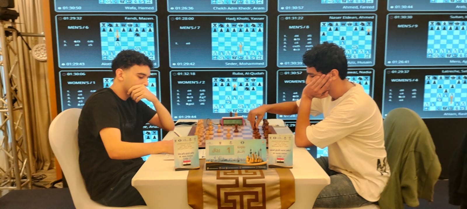 أدهم قنديل وحامد وفا ثنائي مصر