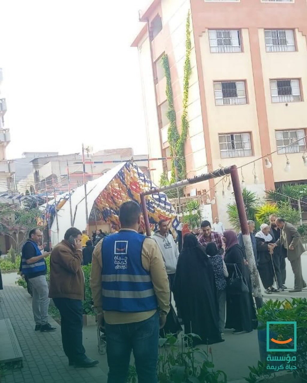 حياة كريمة نتابع انتخابات مجلس النواب بأكثر من 12 ألف متطوع  (7)