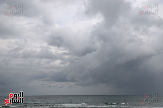 سماء-شمال-سيناء-ملبدة-بالغيوم