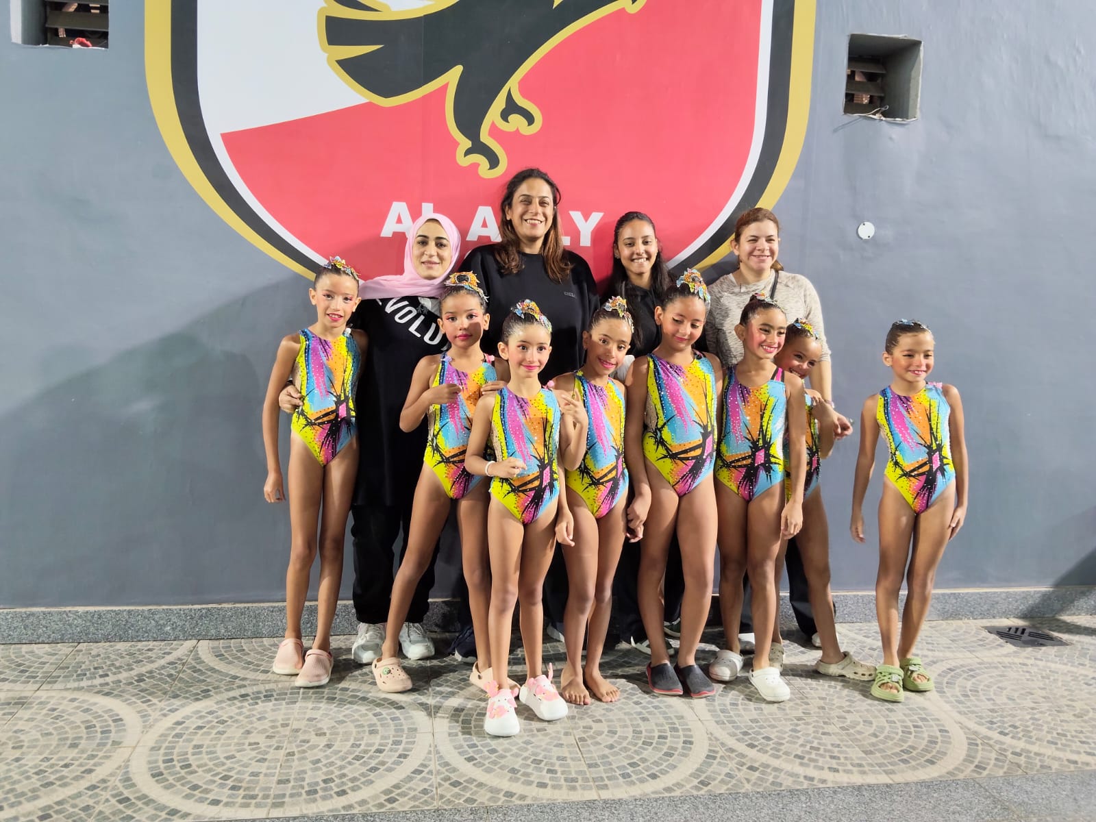 عرض فني مبهر للاعبات الزمالك  3