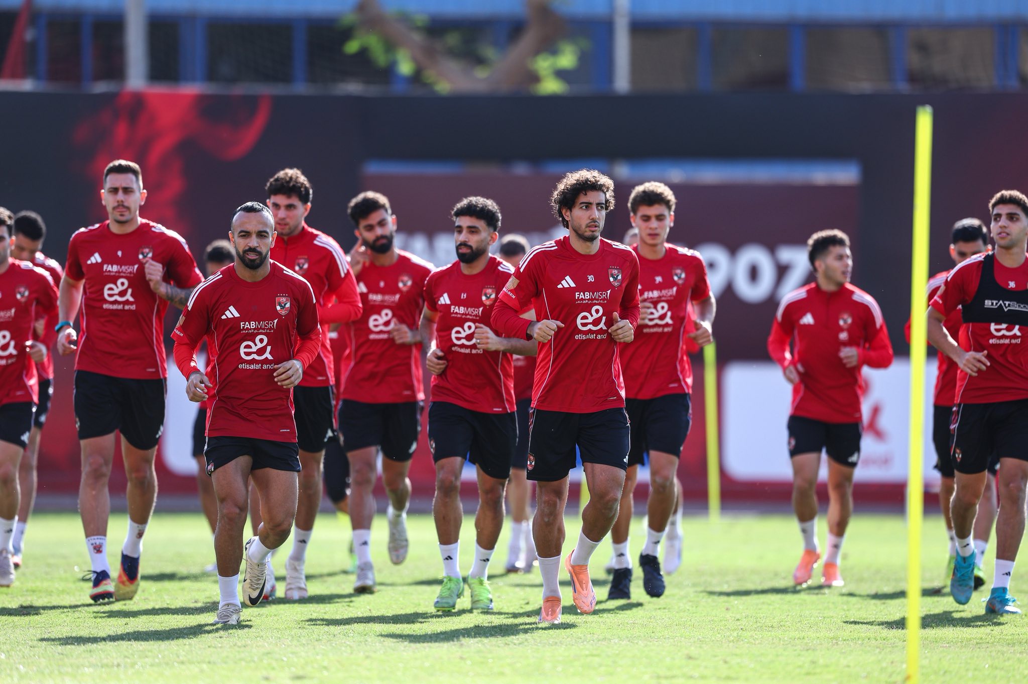 لاعبى فريق الاهىل