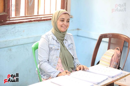 إقبال كثيف علي لجان البساتين في اليوم الثاني لانتخابات مجلس النواب (1)