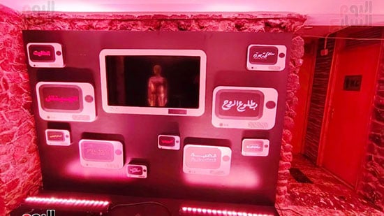 معرض إلهام شاهين في مهرجان شرم الشيخ