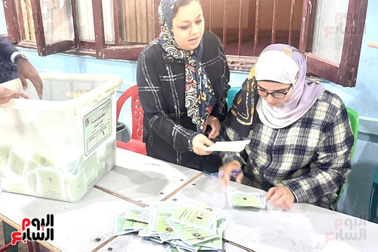 لجان البساتين تبدا الفرز