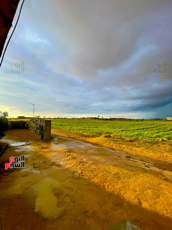 شمال-سيناء-بعد-مياه-الأمطار