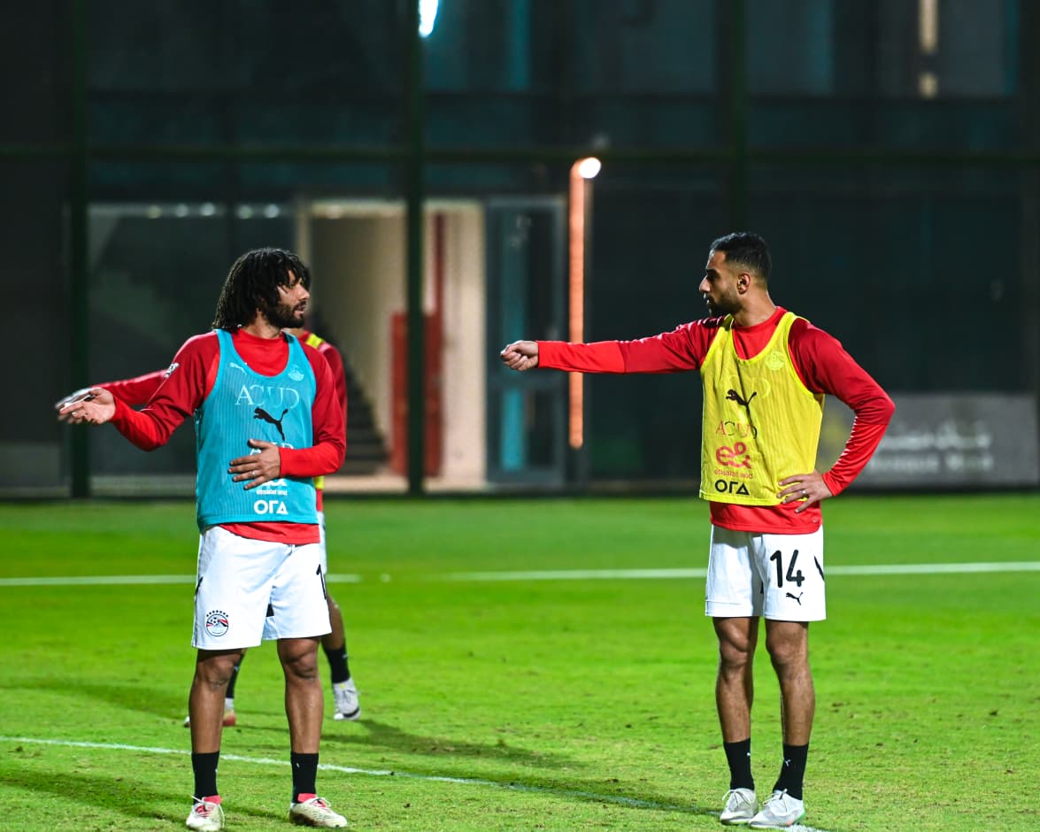 تدريب منتخب مصر استعدادا لكأس العرب (1)