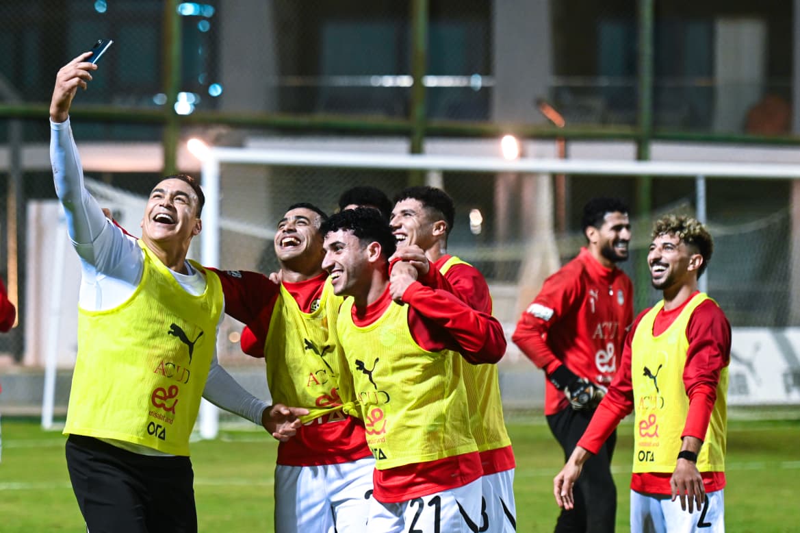 تدريب منتخب مصر استعدادا لكأس العرب (6)