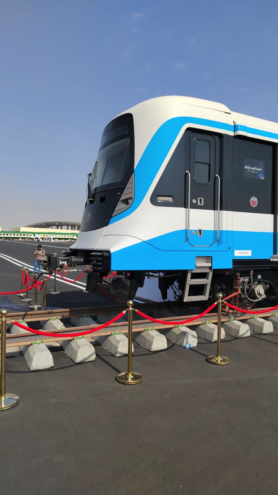 قطارات المترو الجديدة بالخط الأول (2)