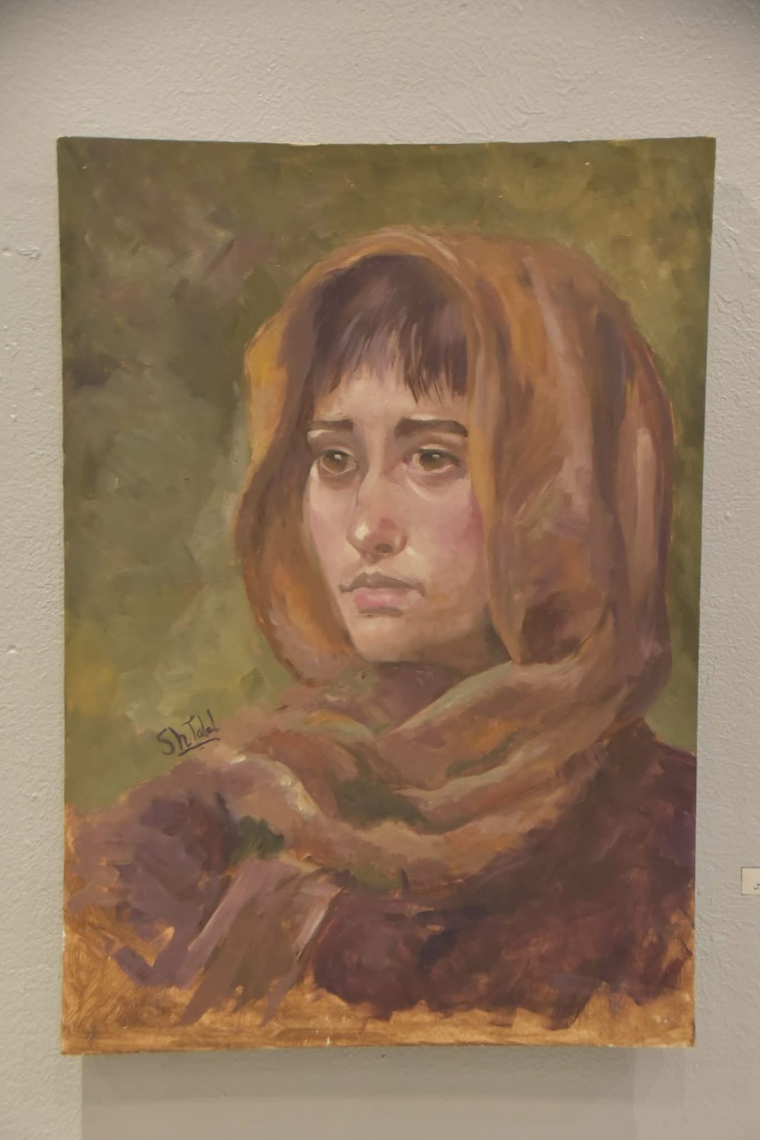 لوحة ضمن مشاركات المعرض لوحة ضمن مشاركات المعرض